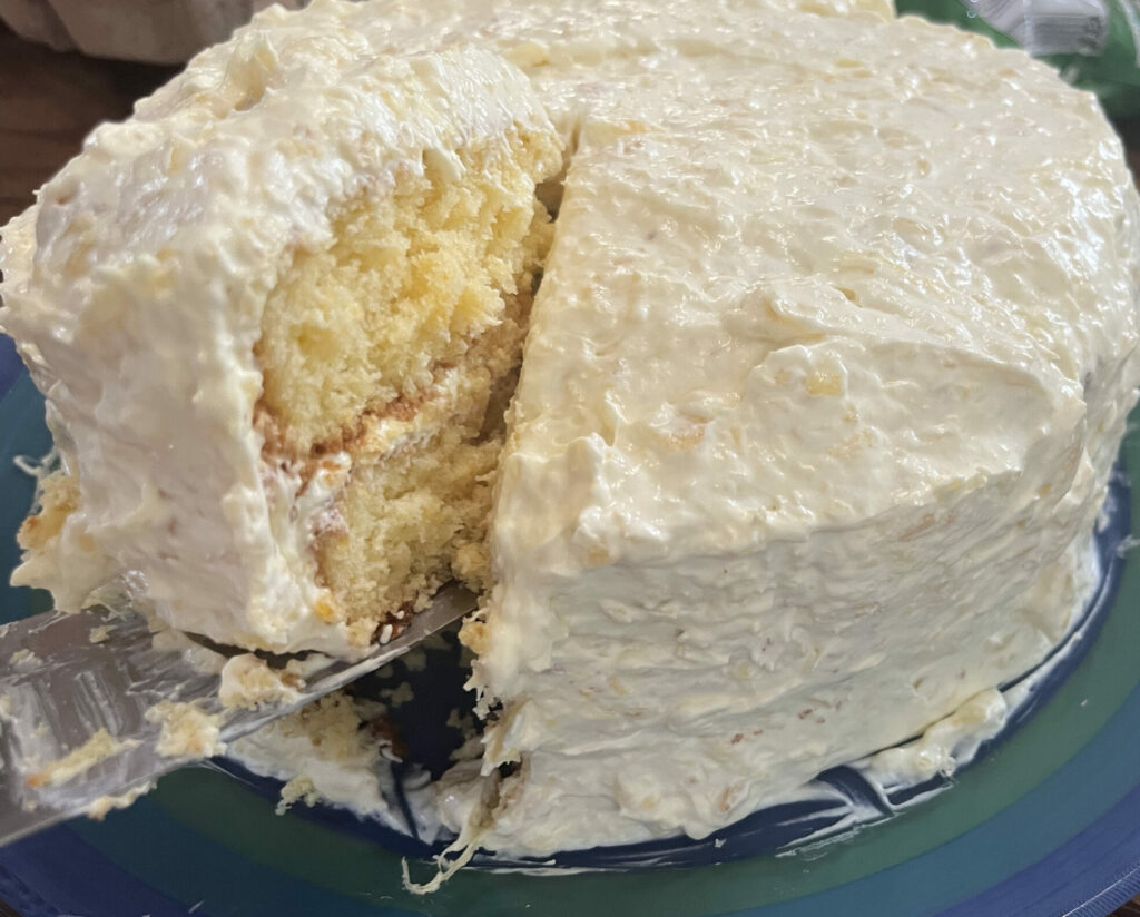 Pig Licking Cake - R Farm Cooks